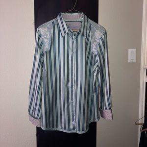 Button down shirt / Cowgirl style / Robert Graham